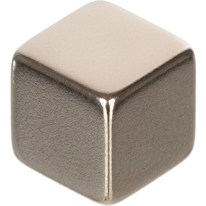 Кнопки магнитные "Куб", 10x10 мм, 4 шт., для досок, серебристый - 3