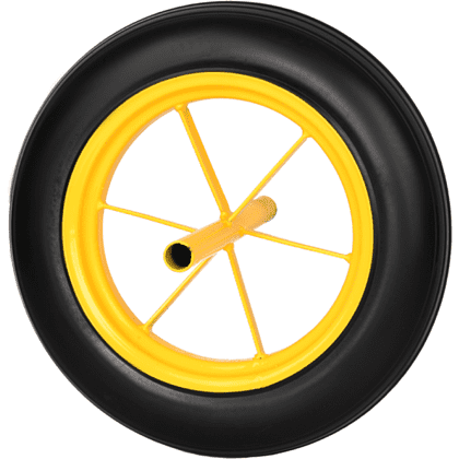 Колесо полиуретановое Deli YS EDL437065T, 14" х 4.00 - 2