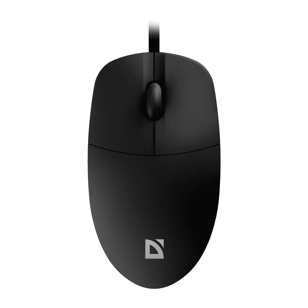 Мышь Defender "Azora MB-241", проводная, 1200 dpi, черный