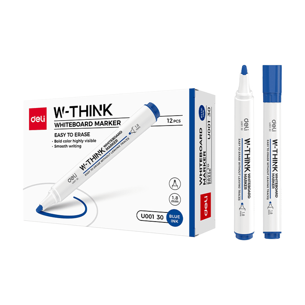 Маркер для доски "Think U001", синий