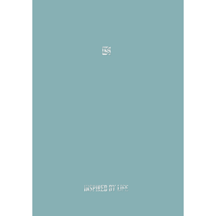 Тетрадь "Floreale. Smoky Sky", А5, 120 листов, клетка, голубой - 4