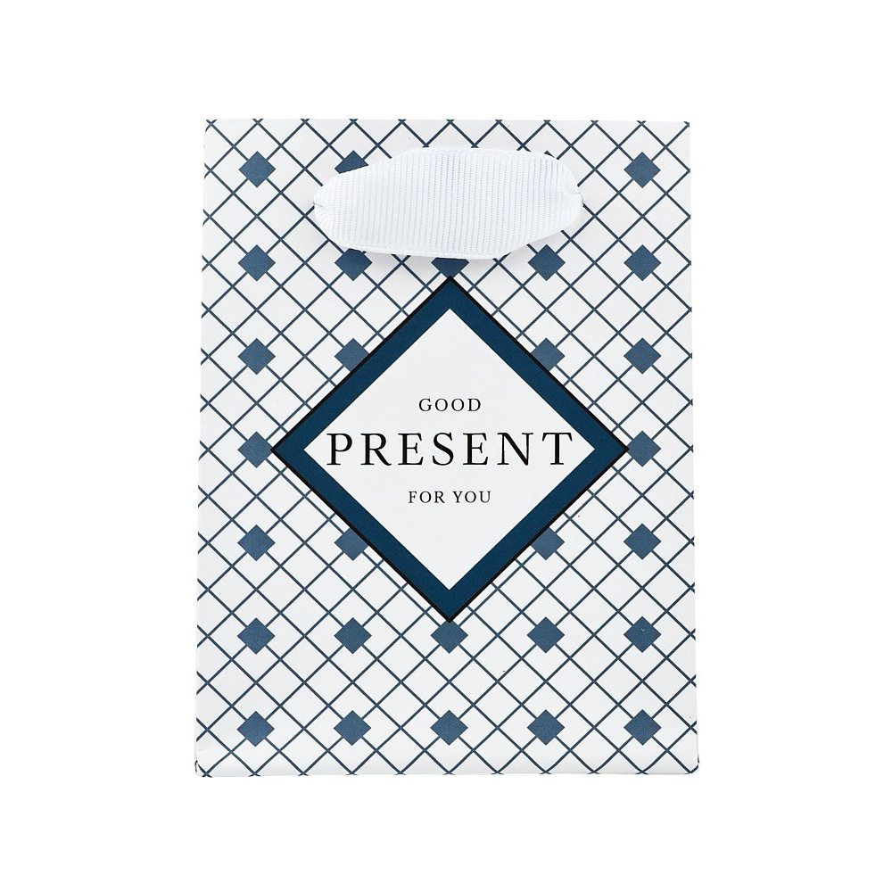 Пакет бумажный подарочный "Мужской", 9х12х6,5 см, ламинированный - 2