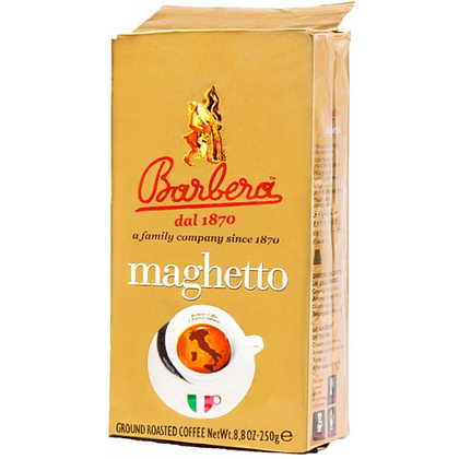 Кофе "BARBERA" Maghetto, молотый, 250 г