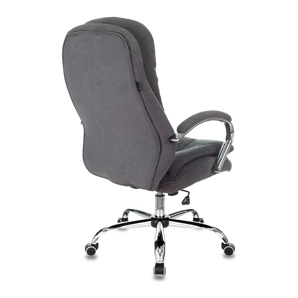 Кресло руководителя "Бюрократ T-9950SL Fabric", ткань, металл, серый - 4