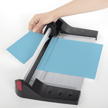 Резак для бумаги роликовый BRAUBERG EXTRA,  A4, длина реза 320 мм - 9