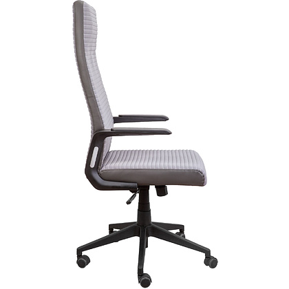 Кресло для персонала AksHome LETO, сетчатая ткань, пластик, серый - 4