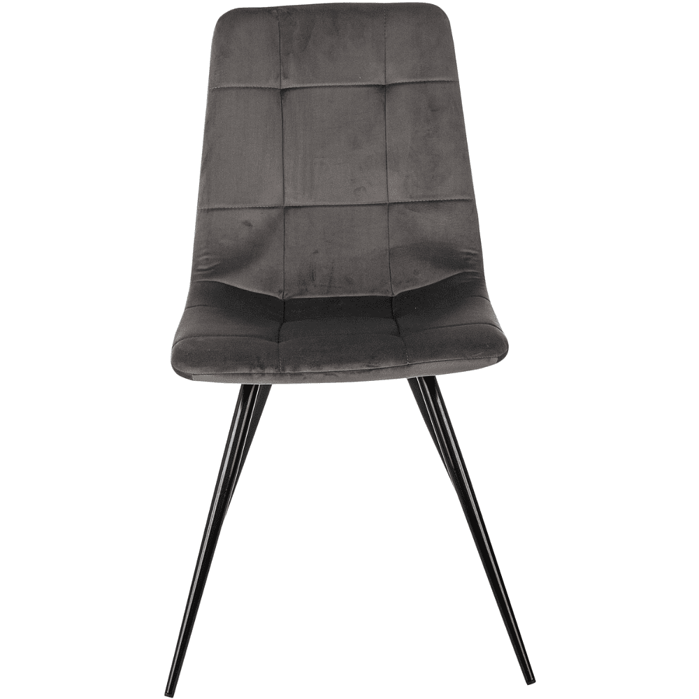 Стул Бюрократ "CH-K1_2", ткань, тёмно-серый, металл, комплект 2 штуки - 3