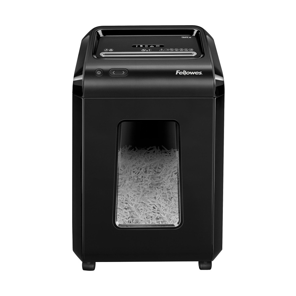 Уничтожитель Fellowes PowerShred 92Cs, DIN P-4, 4х38 мм, 18 листов., 25 литров., SafeSense - 6