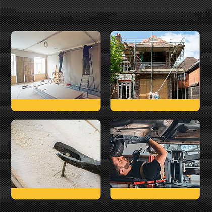 Лом-гвоздодер Deli YS EDL448902, 900 мм, усиленный - 4