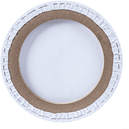 Холст на подрамнике круглый "Сонет", 30 см, хлопок, 280 г/м2, среднее зерно - 3