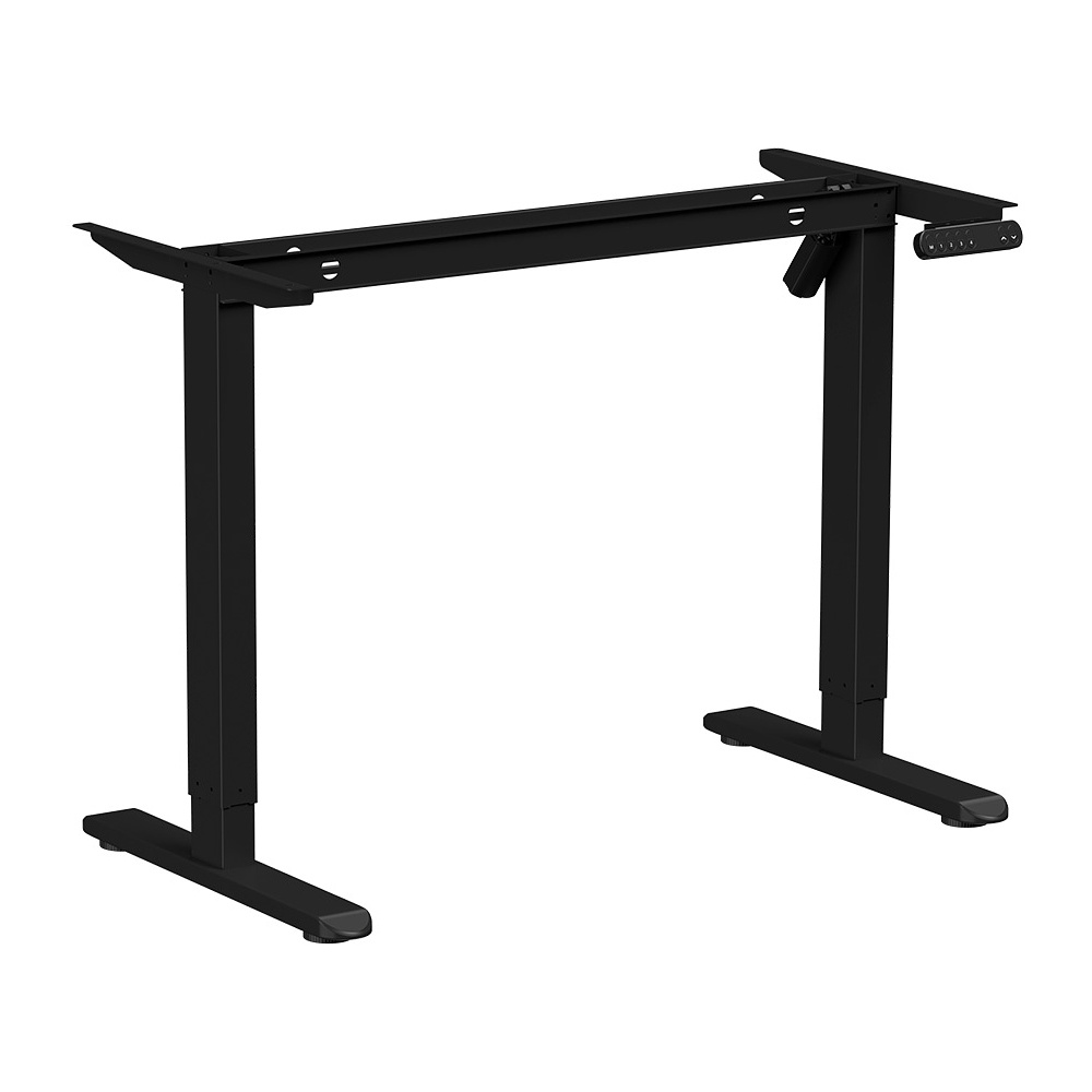Каркас стола с электроприводом одномоторный AOKE, Well Desk BASIC, черный (AK-LCSM01ST-M60-BK)