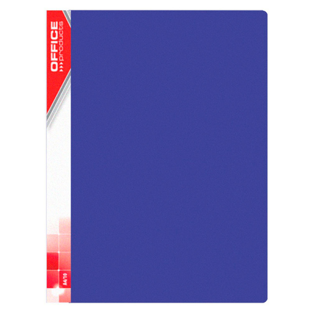 Папка c файлами "Office Product", 30 карманов, синий