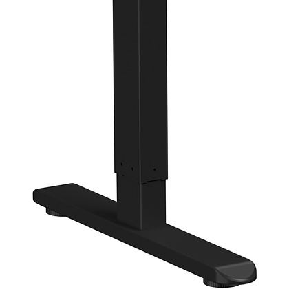 Стол с электроприводом WellDesk Basic 1200x675х18 черный/дуб стирлинг (9191456+9197777) - 7