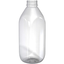 Бутылка для напитков, пластик, 1000 мл, прозрачная, 50 шт/упак