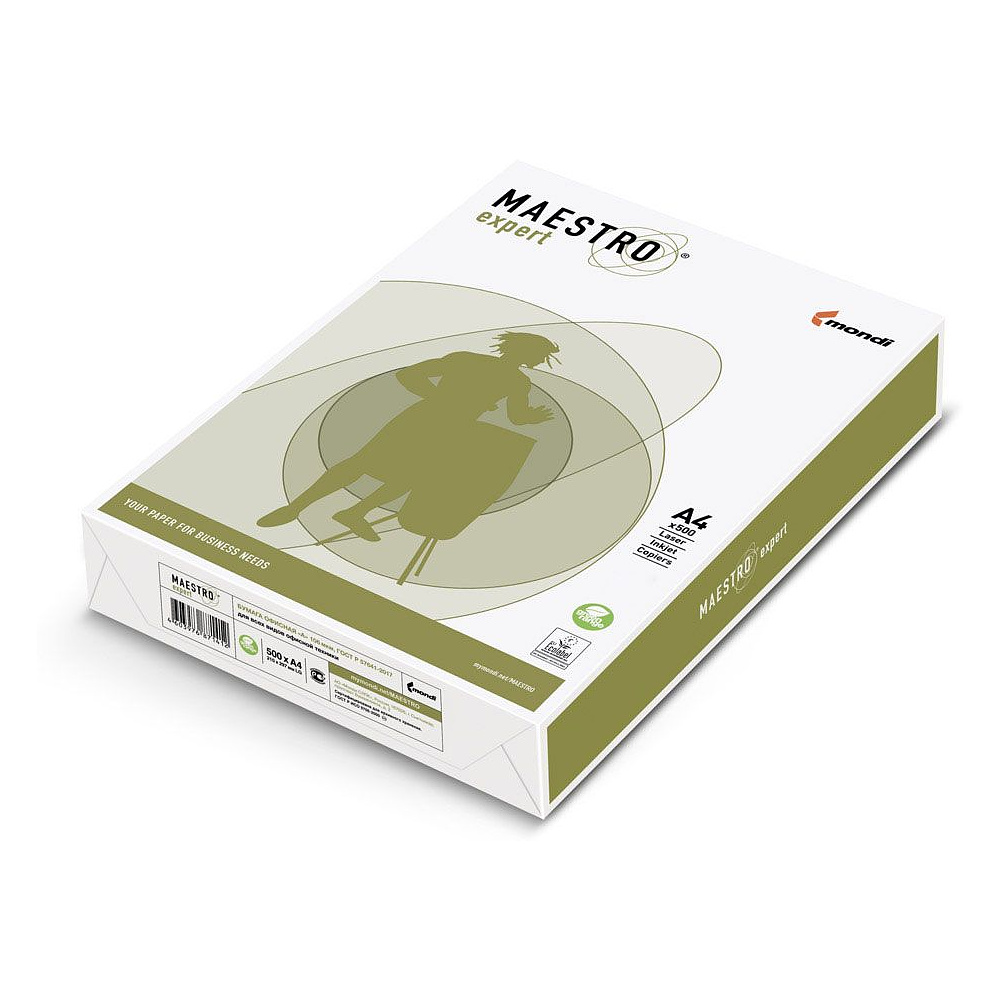 Бумага "Maestro Expert", А4, 500 листов, 80 г/м2 (9081203)