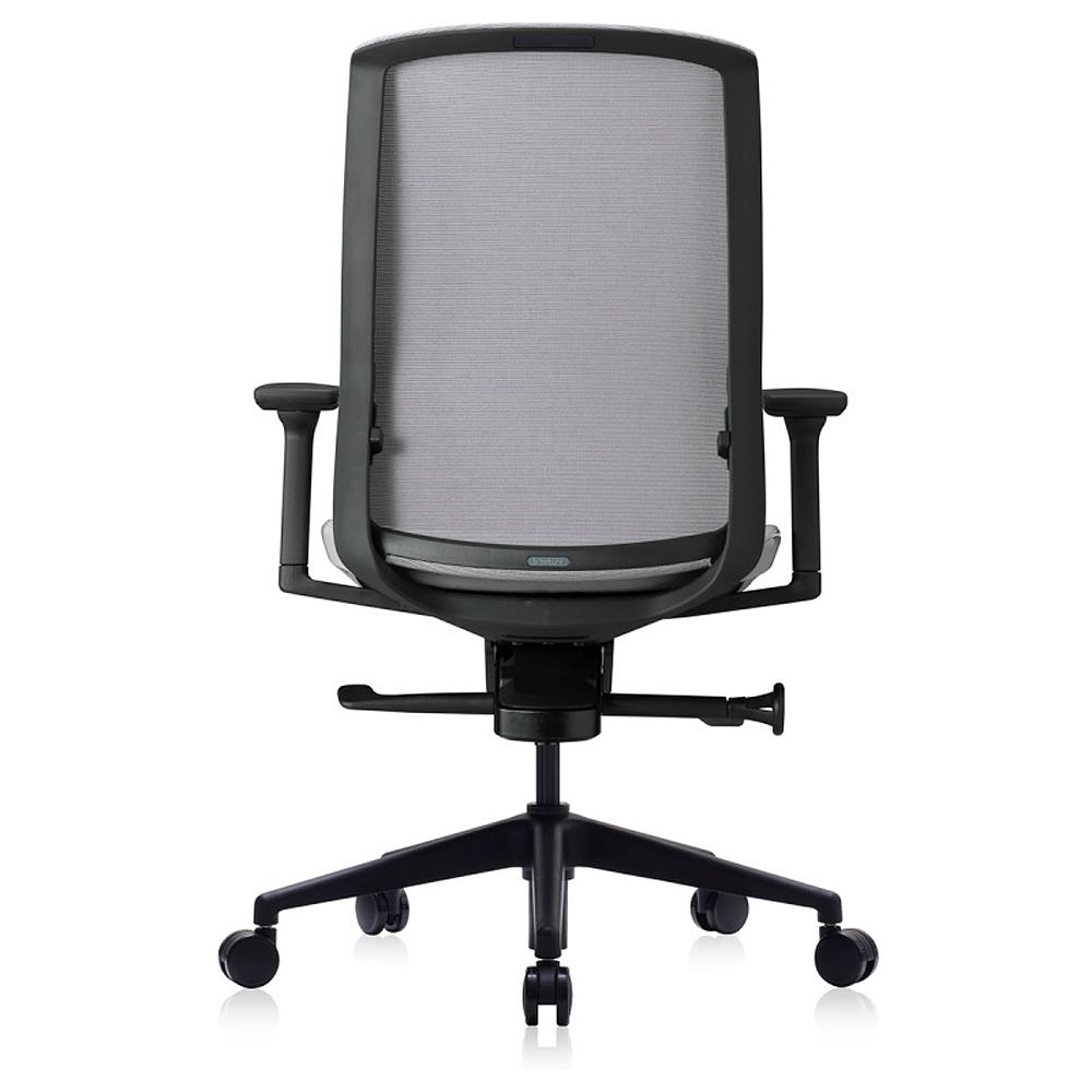 Кресло для руководителя Bestuhl "J1", сетка, ткань, пластик, серый  - 5