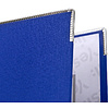 Папка-регистратор "Yesli:", А4, 75 мм, ПВХ Эко, синий - 4