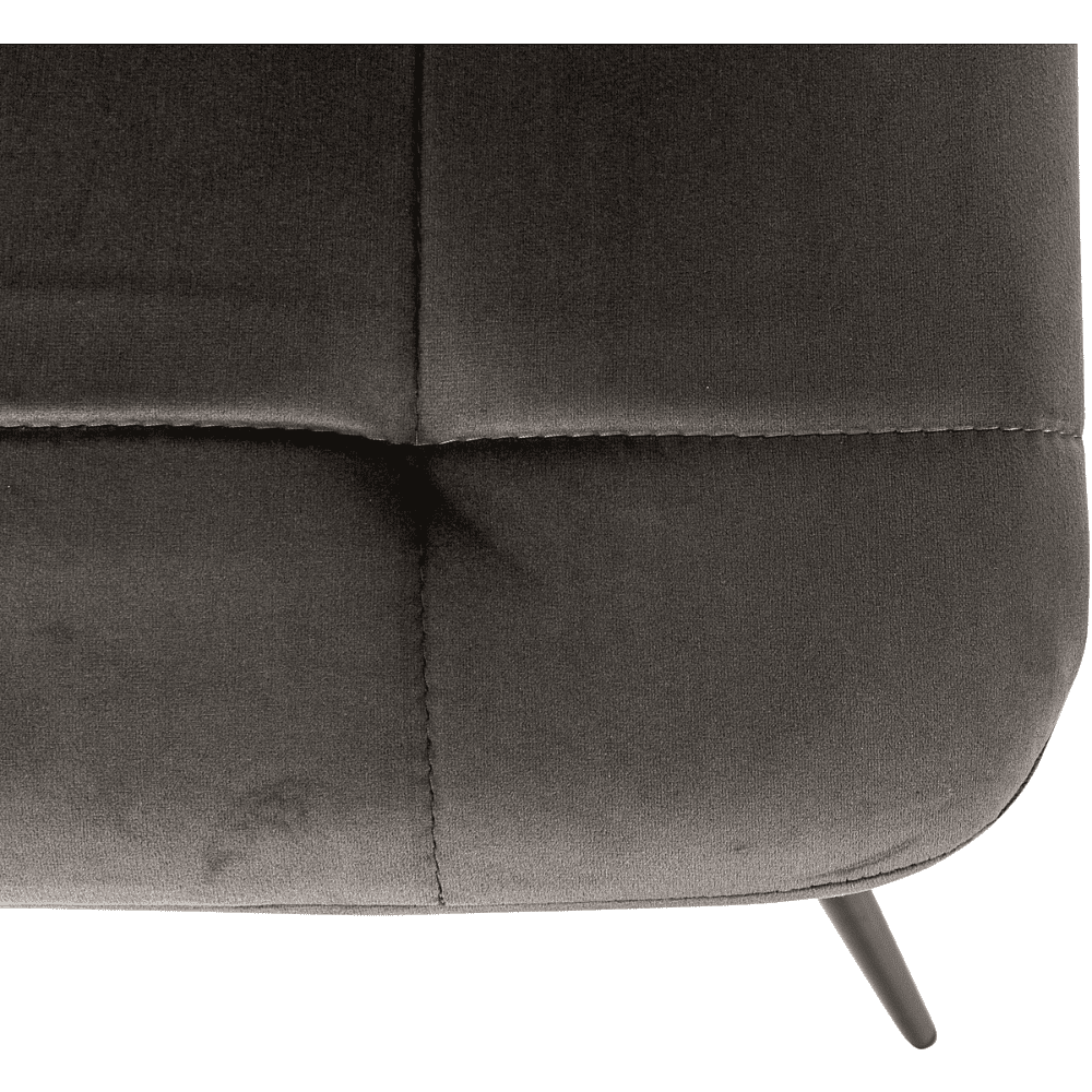 Стул Бюрократ "CH-K1_2", ткань, тёмно-серый, металл, комплект 2 штуки - 9