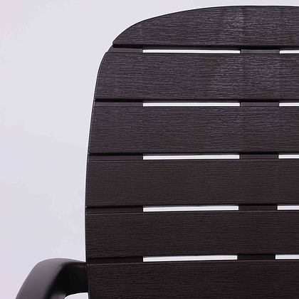 Кресло садовое "Прованс", пластик, шоколадный - 8