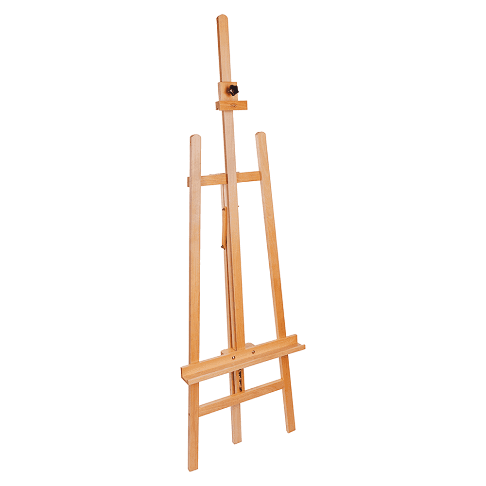 Мольберт лира "Студия", бук, 224 см, холст до 126 см - 2