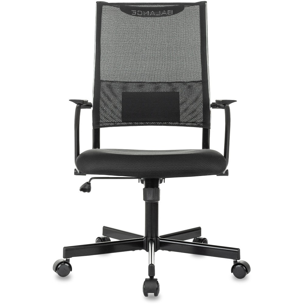 Компьютерное кресло Бюрократ CH Balance, сетка, ткань, черный, металл, черный - 2