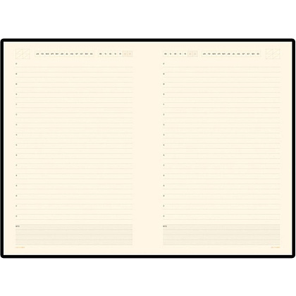 Ежедневник недатированный "Monaco", A5, 272 страницы, темно-синий - 2