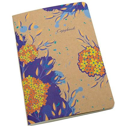 Тетрадь "Солнечный букет", А5, 48 листов, клетка, разноцветный