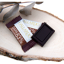 Шоколад темный "Галлардо", 300 г, 83%