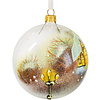 Шар елочный декоративный "Рождественский дом", разноцветный - 2