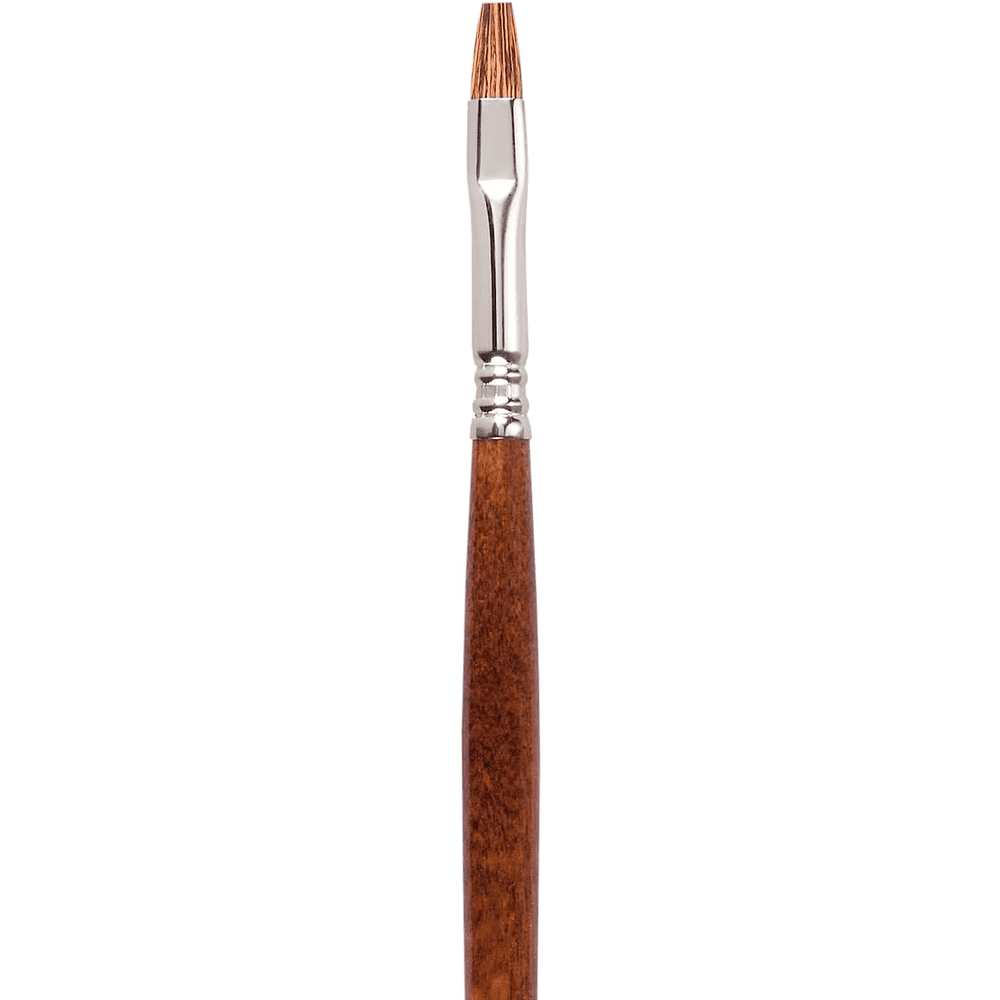 Кисть для рисования "Escoda Versatil Brush L/H 3042", синтетика, "кошачий язык", №8 - 2