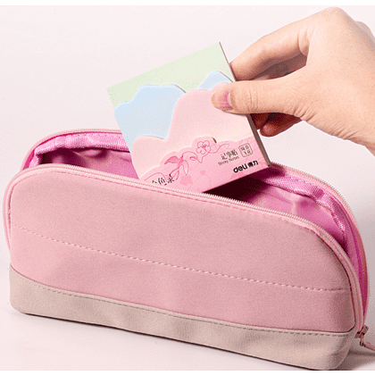 Бумага для заметок "Deli", 115х80 мм, 20 листов, 3 цвета, ассорти пастель - 4