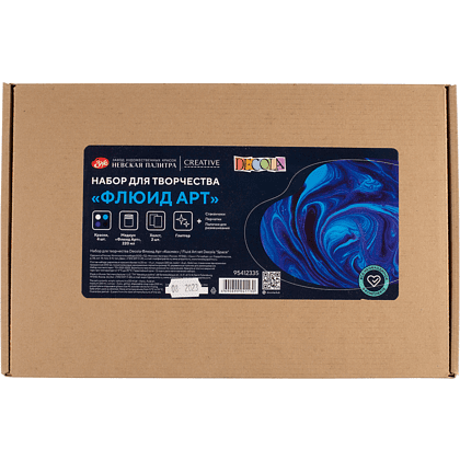 Набор для творчества "Decola флюид арт.Космос"
