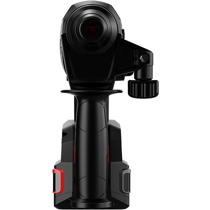 Перфоратор Deli RS EDE-DC20-2D4, аккум., 2 Дж, 3 реж., 4 А·ч*2, з/у 2А, кейс, черный, красный - 2