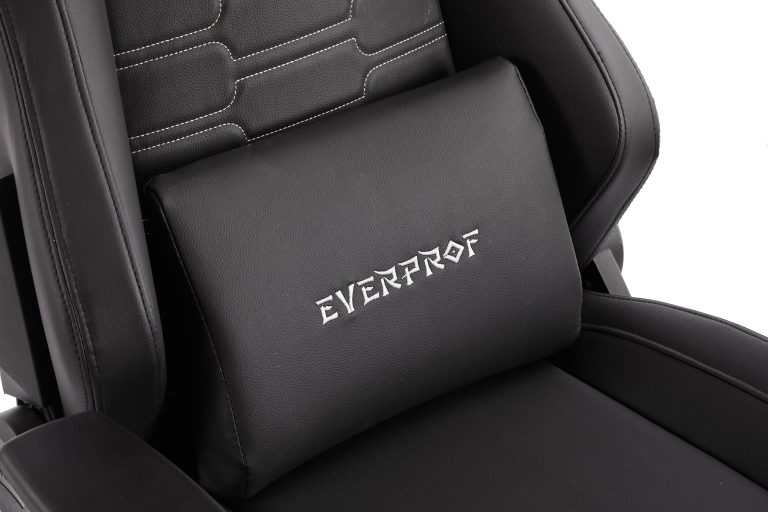 Кресло игровое EVERPROF Blackshot экокожа, черный, крестов. металл - 9