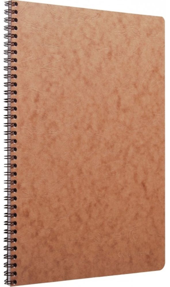 Блокнот "AgeBag", A4, 50 листов, клетка, коричневй