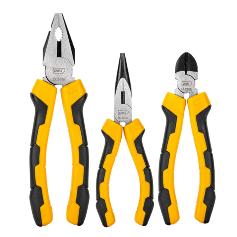 Набор Плоскогубцев Deli "EDL2008-3"