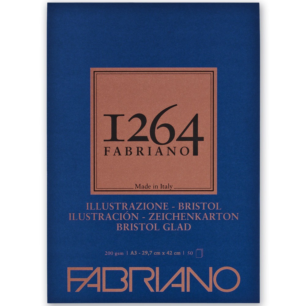 Блок-склейка бумаги для графики "Fabriano. 1264", 200 г/м2