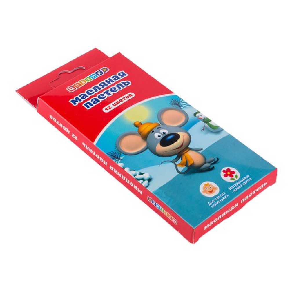 Пастель масляная детская "Цветик"