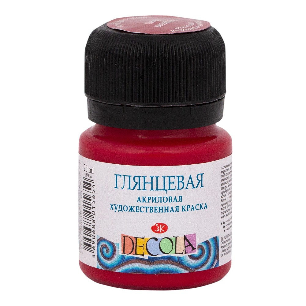 Краска акриловая глянцевая "Декола"