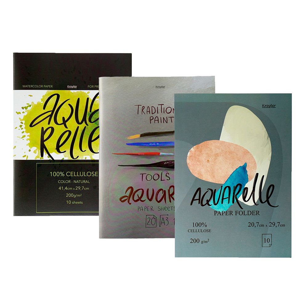 Блок бумаги для акварели "Проф"