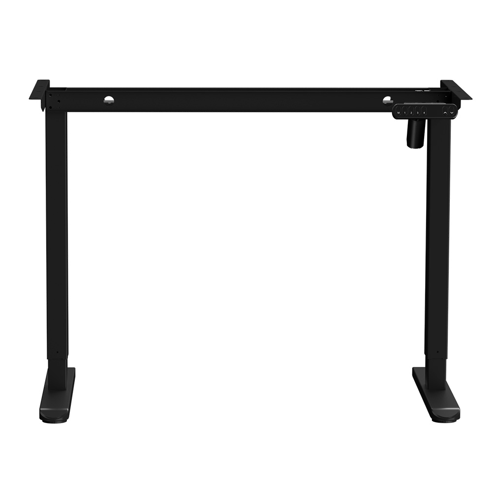 Стол с электроприводом WellDesk Basic 1200x675х18 черный/дуб стирлинг (9191456+9197777) - 3