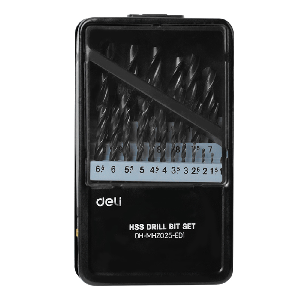 Набор сверел по металлу Deli RS EDH-MHZ025-ED1