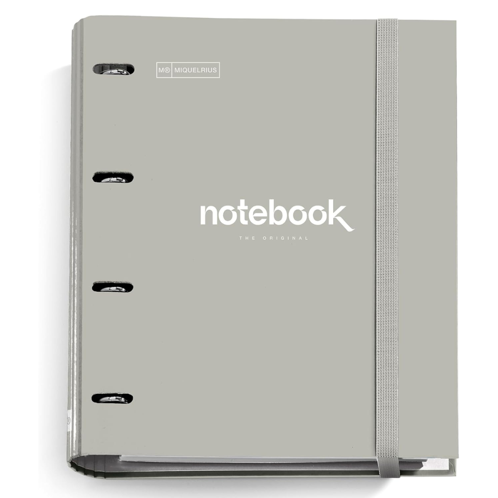 Тетрадь Miquelrius "Emotions", А4, 100 листов, клетка, серый