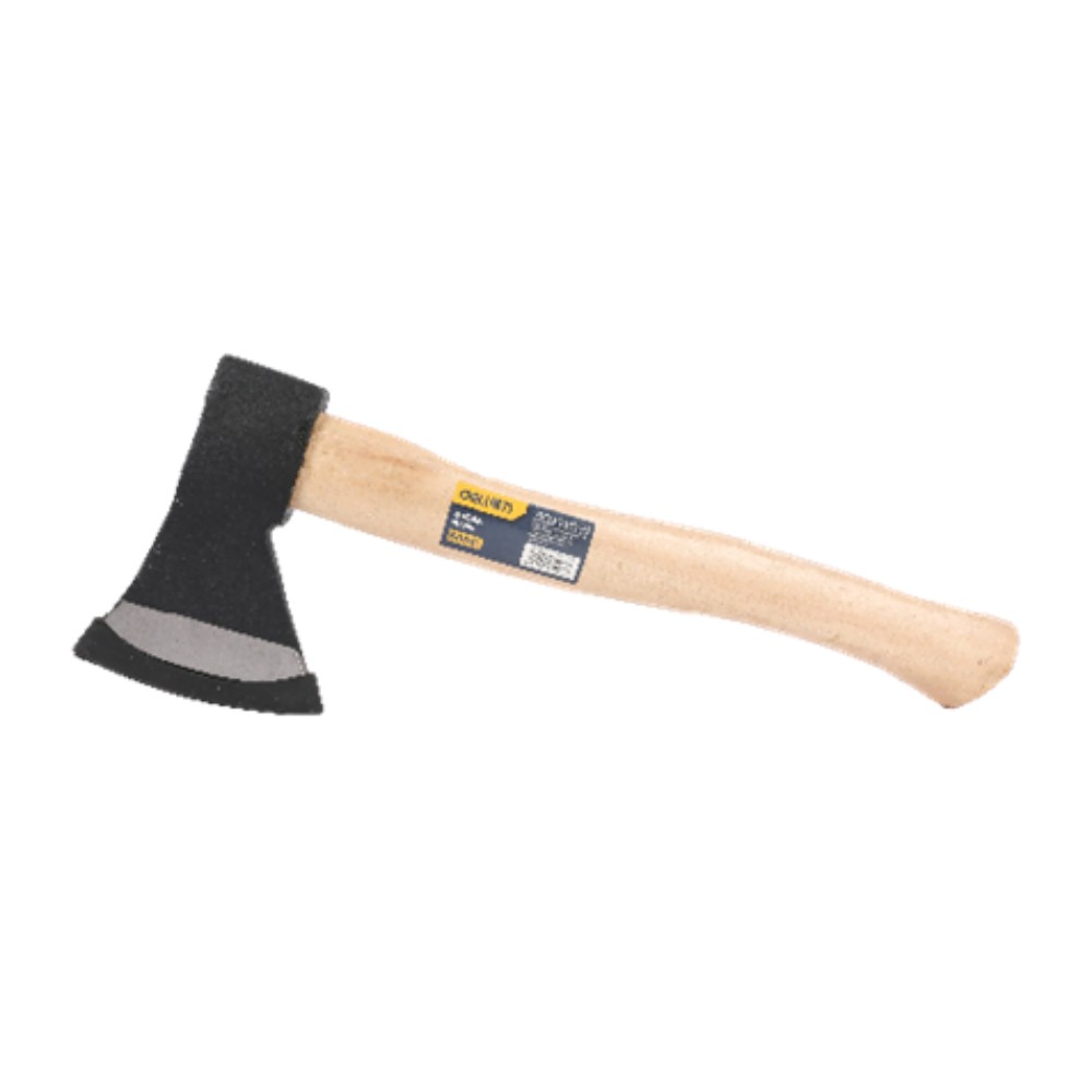 Топор "Deli" 0,6 кг, деревянная рукоятка