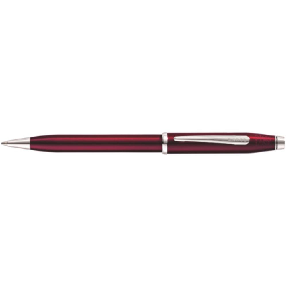 Ручка шариковая "Century II Translucent Plum Lacquer", 0.7 мм, красный, стержень черный - 3