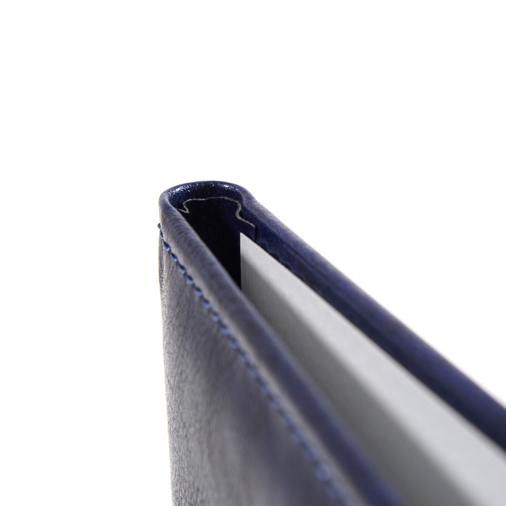 Папка на подпись, с карманом, синий - 5