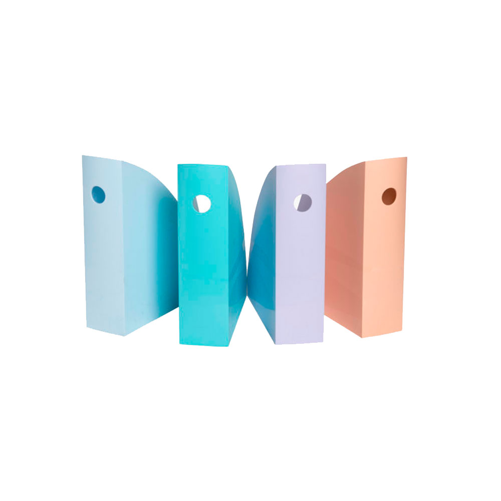 Модуль для бумаги вертикальный "Aquarel", голубая пастель - 5