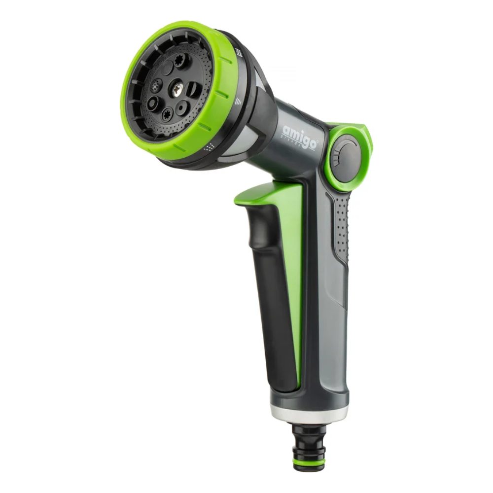 Пистолет-распылитель Amigo Grande 79840, 3/4", 8 функций