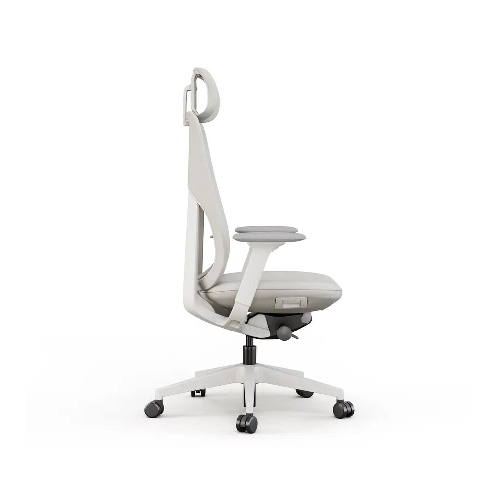 Кресло для руководителя SitZone E-AC-001A-P1-BS ткань, серый - 4