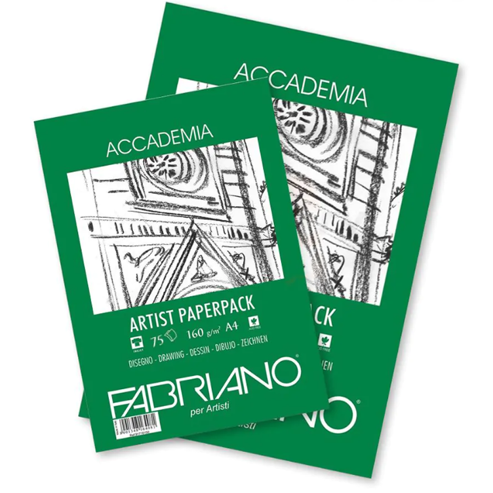 Блок бумаги для рисования "Fabriano. Art pack", А3, 160 г/м2, 75 листов